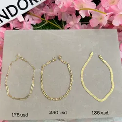 Manillas varias oro 10 k