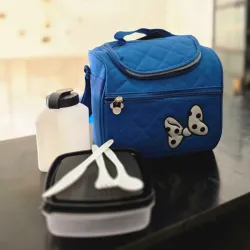 Merendero Disney azul con accesorios