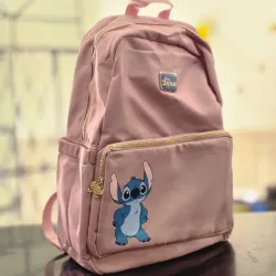 Mochila Stitch rosa