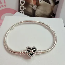 *PANDORA FLEXIBLE ORIGINAL 100 %* Cierre Corazón infinito