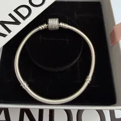 *PANDORA ORIGINAL 100 %*  Cierre barril con zirconias