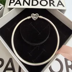 *PANDORA ORIGINAL 100 %*  Cierre Corazón Mariposa Pandora  con zirconia cúbica