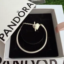 *PANDORA ORIGINAL 100 %* Cierre T corazón Pandora
