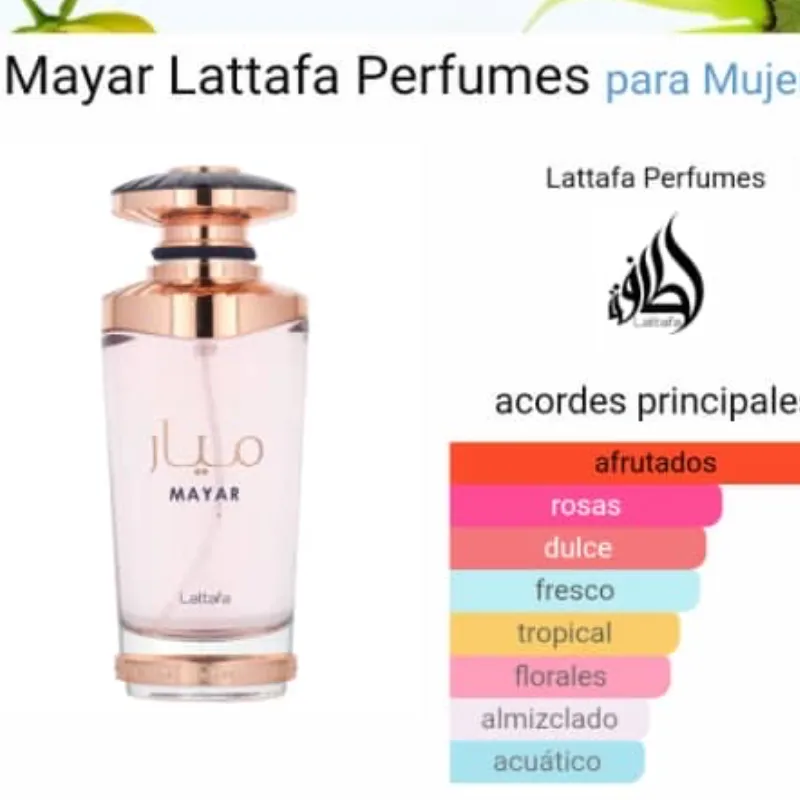 Perfume árabe MAYAR Rosa 