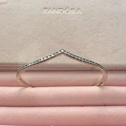 Pulsera Pandora Tiara rígida (maciza) 