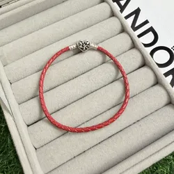 Pulso cuero rojo árbol de la vida ❤️