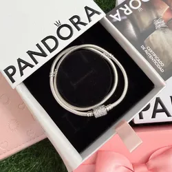 Pulso Pandora doble cierre Barril con zirconias