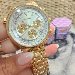 Reloj hummer dorado