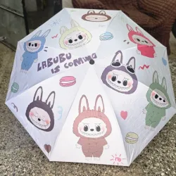 Sombrilla de Labubu