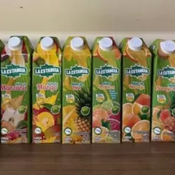 JUGO DE VARIOS SABORES 1000 ML(PERA,MANZANA, MELOCOTÓN,COCTEL,MANGO)