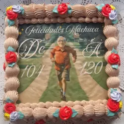 Cake Cuadrado de Crema de Chocolate 