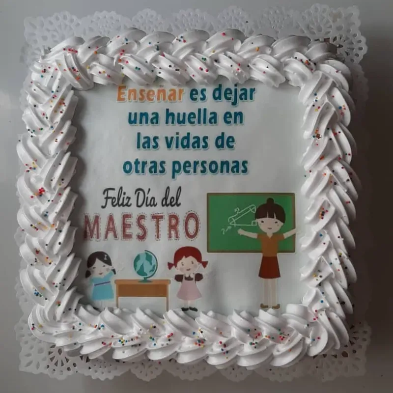 Cake Cuadrado  de Merengue 