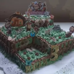 Cake Cuadrado de Nata 