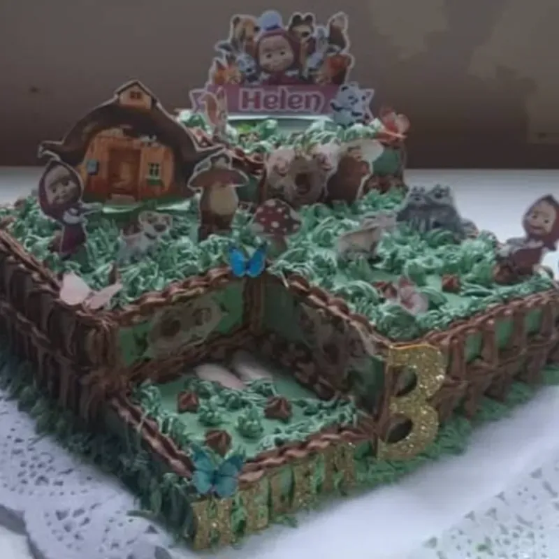 Cake Cuadrado de Nata 