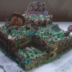 Cake  Cuadrado de Nata  