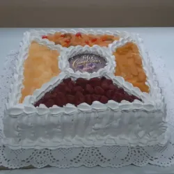 Cake Cuadrado de Nata 