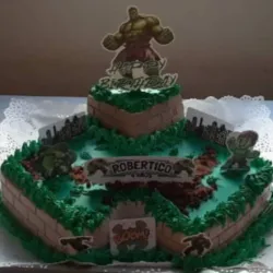 Cake  Cuadrado de Nata  