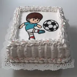 Cake Cuadrado de Nata 