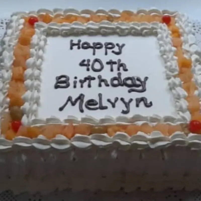 Cake Cuadrado de Nata 