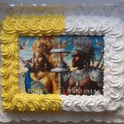 Cake  de Bandeja de Merengue 