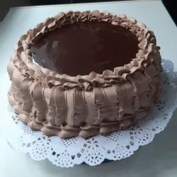 Cake de Crema de Chocolate