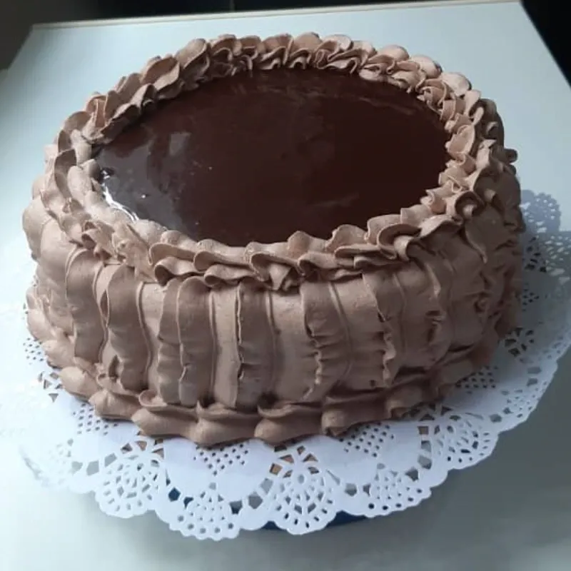 Cake de Crema de Chocolate
