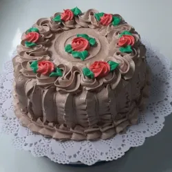 Cake de Crema de Chocolate