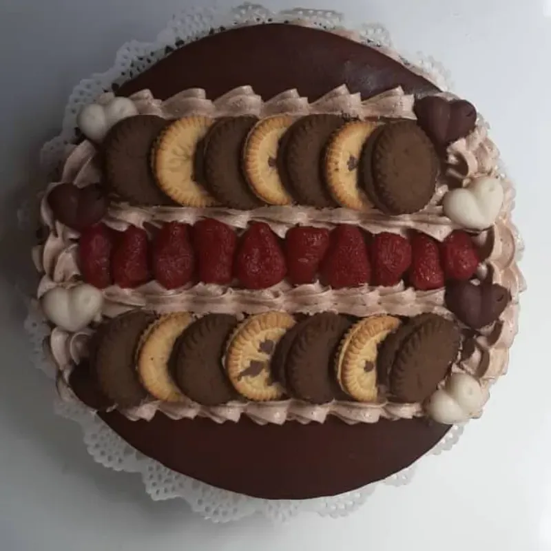 Cake de Crema  de Chocolate 