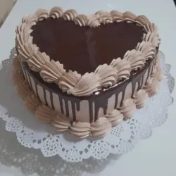 Cake de Crema de Chocolate 