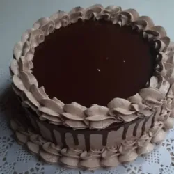 Cake de Crema de Chocolate 