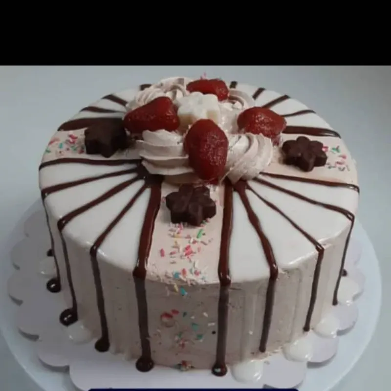 Cake de Crema de Chocolate 