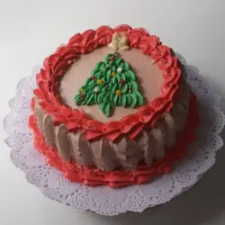 Cake de Crema.de Chocolate 