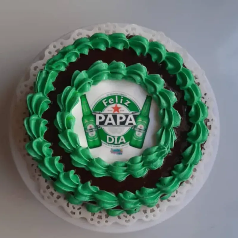Cake Decorado con Papel Comestible 