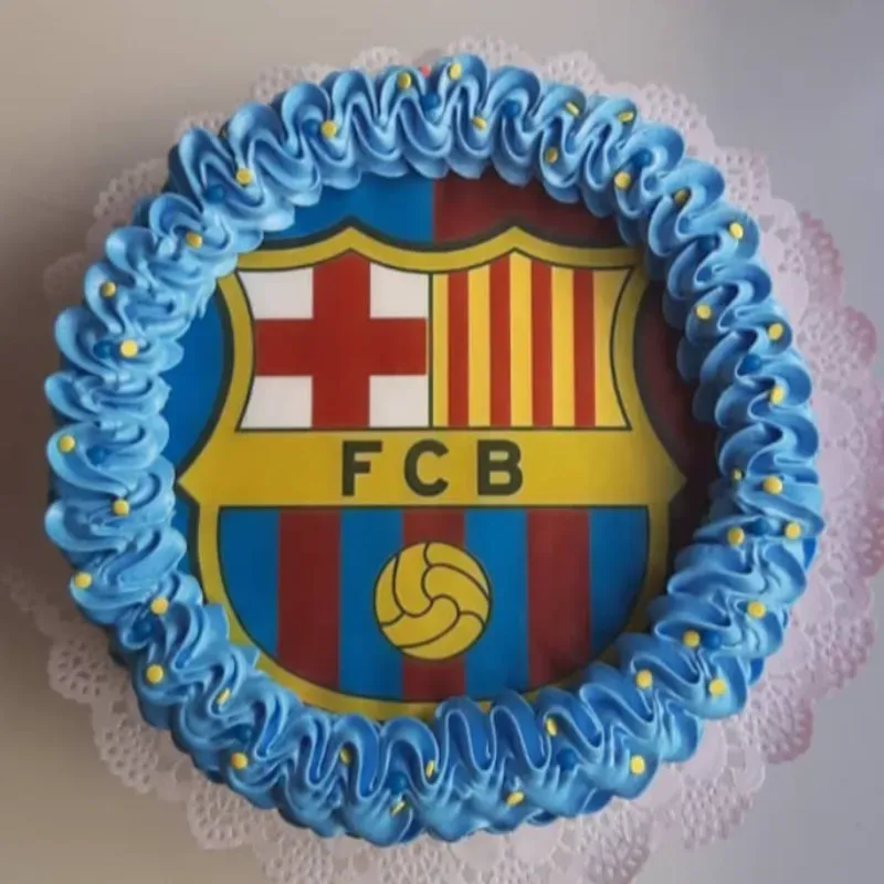 Cake Decorado con Papel Comestible 