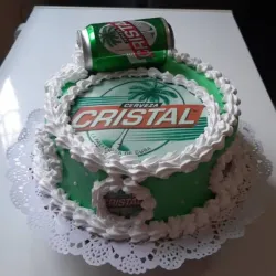 Cake Decorado con  Papel Comestible 