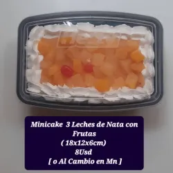 Minicake de 3 Leches