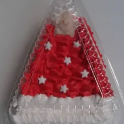 Minicuña de 3 Leches Decorada con Nata y Bombón 