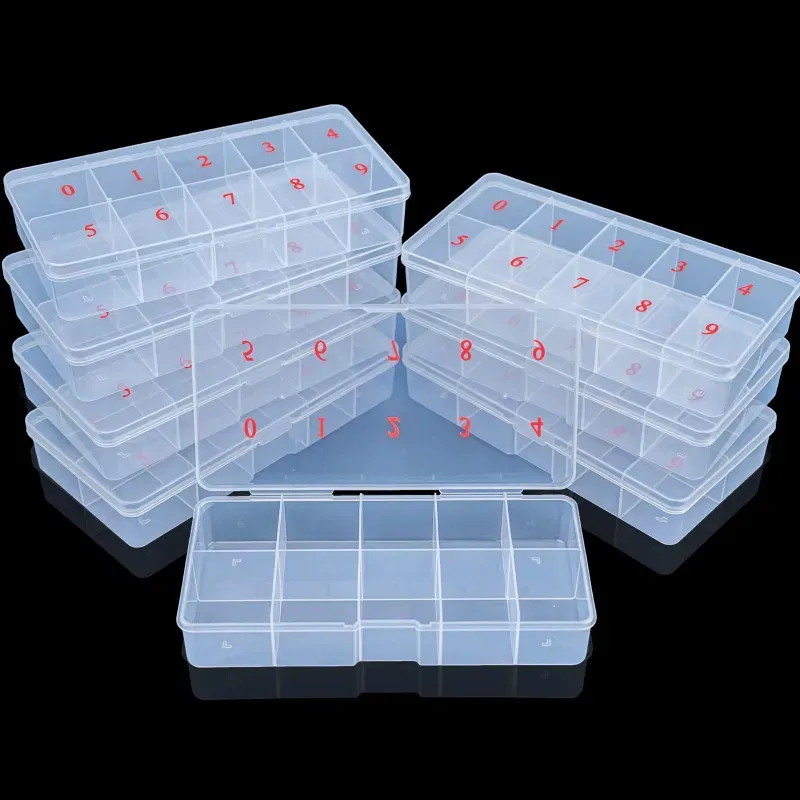 Caja organizadora con números 