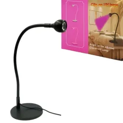 Lámpara de ganso USB con base