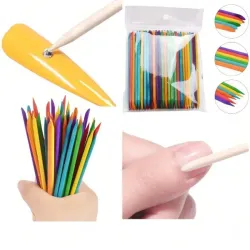 Palito naranjo de colores 