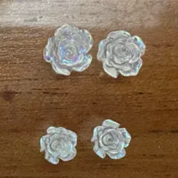 Par de Flores 3D