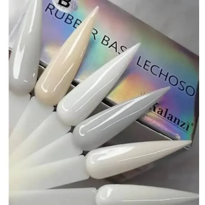 Rubber base lechosos 
