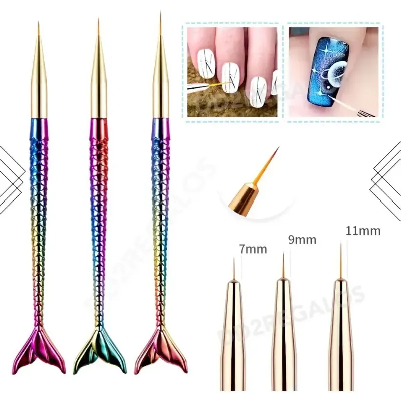 Set 3 Liner Cola de sirena 