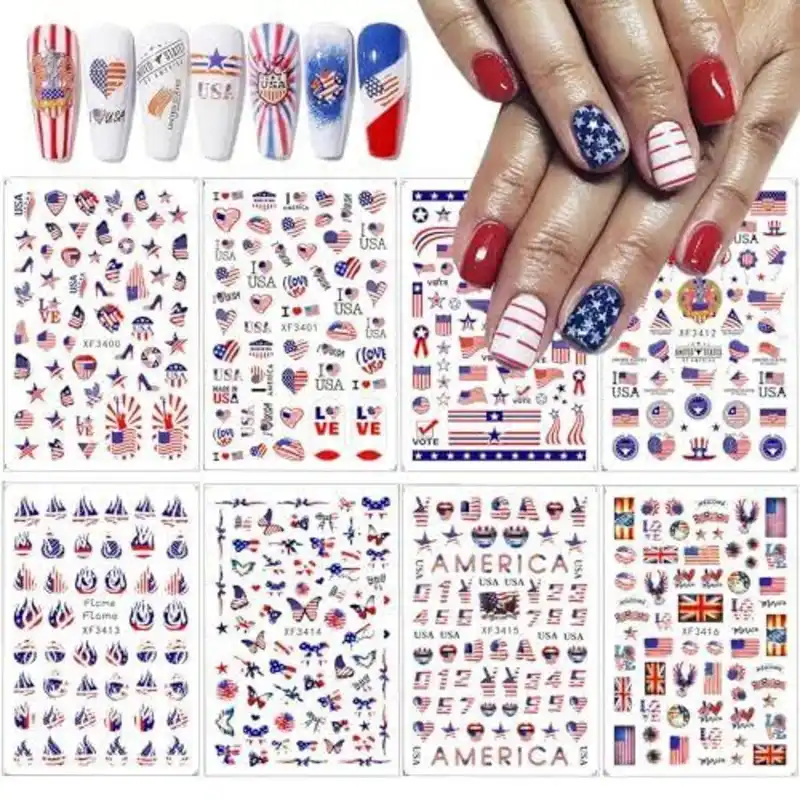 Sticker Bandera americana