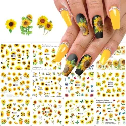 Sticker girasoles 