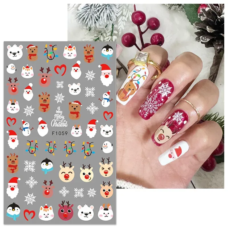 Sticker navidad F1059