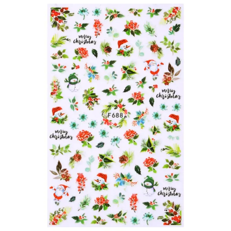 Sticker navidad F688