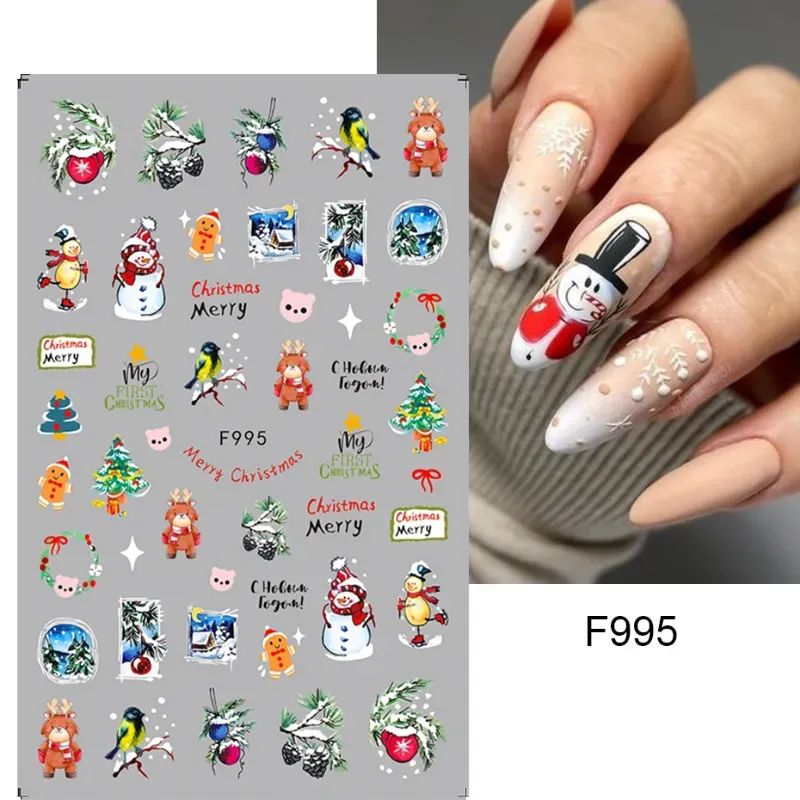 Sticker navidad F995