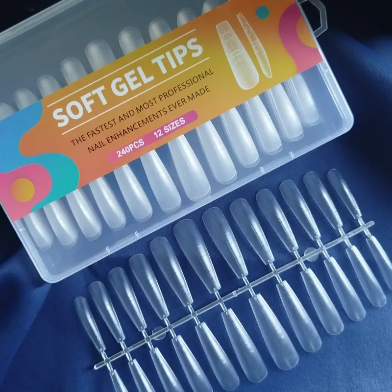 Soft gel Coffin extra largas 