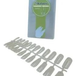 Uñas soft gel cuadradas Kalanzi 